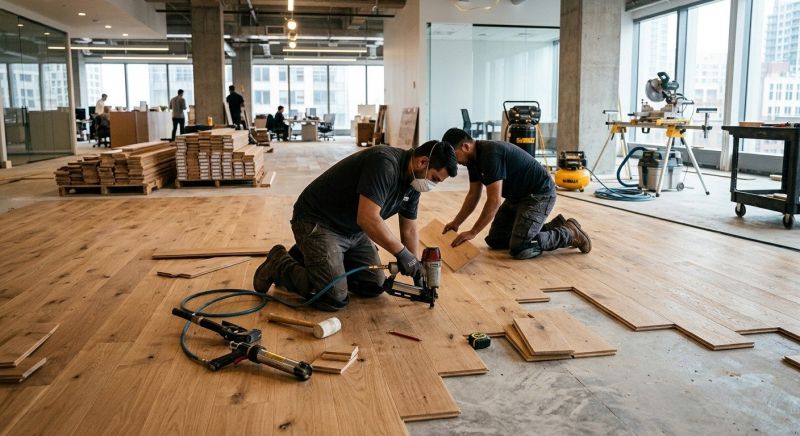 Commercial Hardwood Service in Gainesville, VA