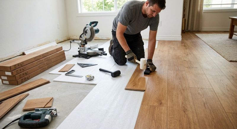 Laminate Floor Installation in Cabin John, MD