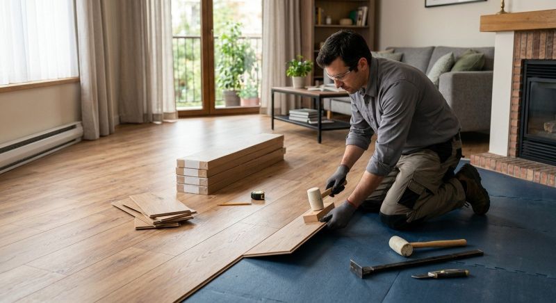 Laminate Floor Installation in Fairfax, VA