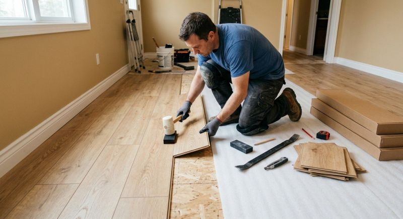 Laminate Floor Installation in Prince William County, VA