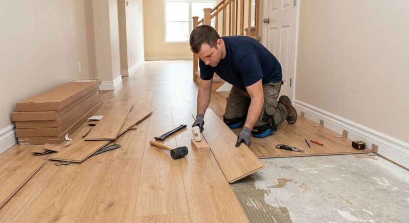 Laminate Floor Installation in Silver Spring, MD
