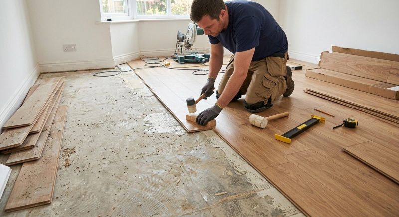Laminate Floor Installation in Silver Spring, MD