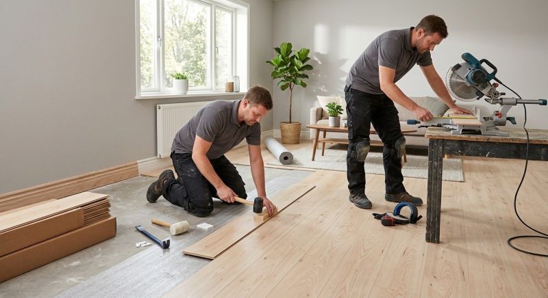 Laminate Floor Installation in Temple Hills, MD
