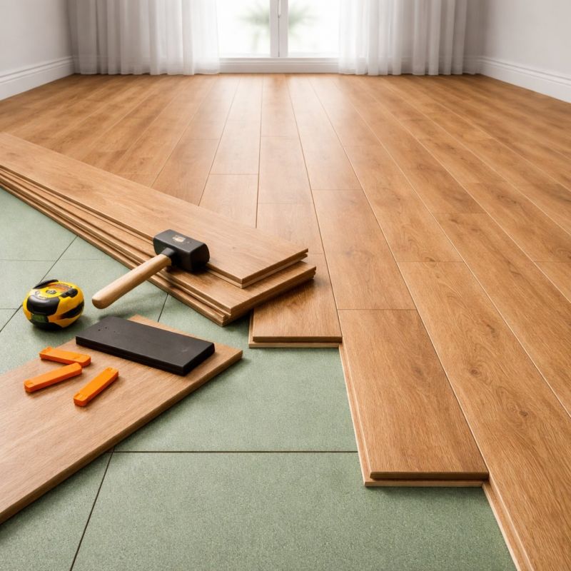 Laminate Floor Remodeling in Fairfax, VA