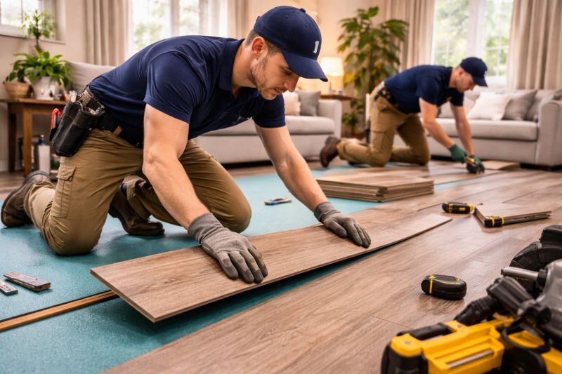 Laminate Floor Replacement in Mc Lean, VA