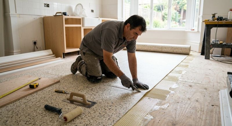 Linoleum Floor Installation in Accokeek, MD