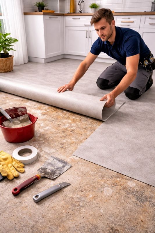 Linoleum Floor Installation in Gainesville, VA