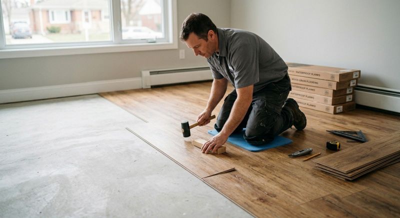 Linoleum Floor Installation in Prince William County, VA