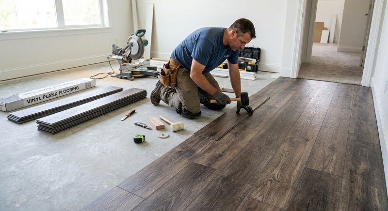 Linoleum Floor Installation in Prince William County, VA