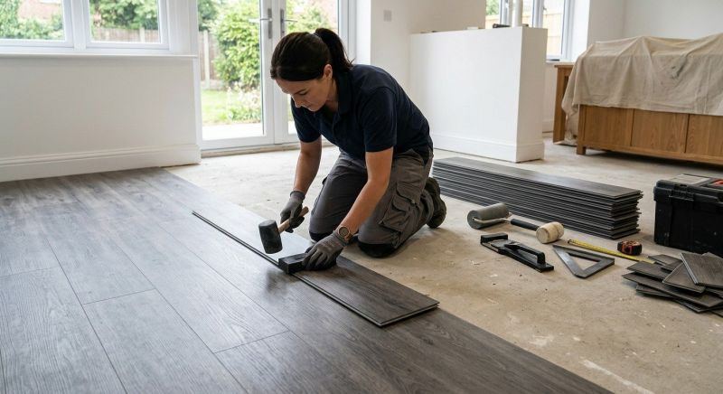 Luxury Vinyl Tile Installation in Clinton, MD