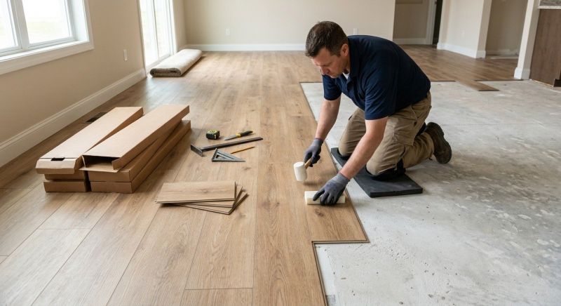 Luxury Vinyl Tile Installation in Lorton, VA