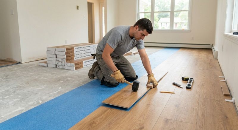 Lvt Flooring Installation in Loudoun County, VA