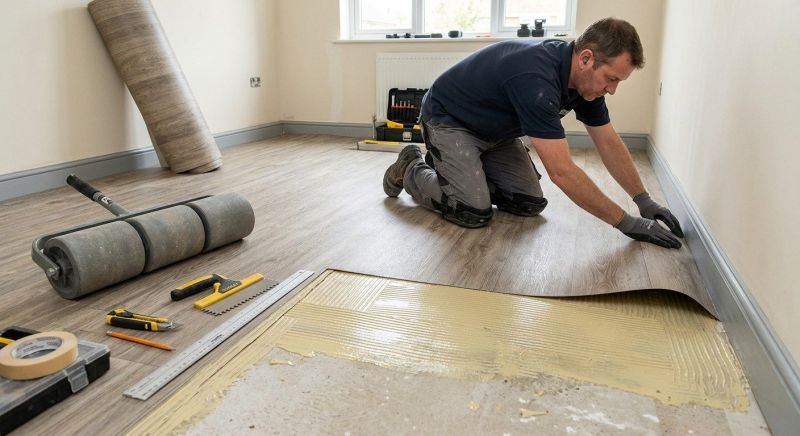 Sheet Flooring Installation in Gaithersburg, MD