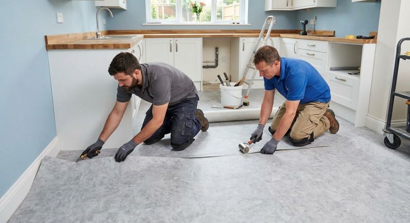 Sheet Linoleum Installation in Fairfax, VA