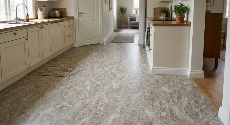 Sheet Linoleum Installation in Takoma Park, MD