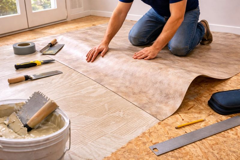 Sheet Vinyl Installation in Alexandria, VA