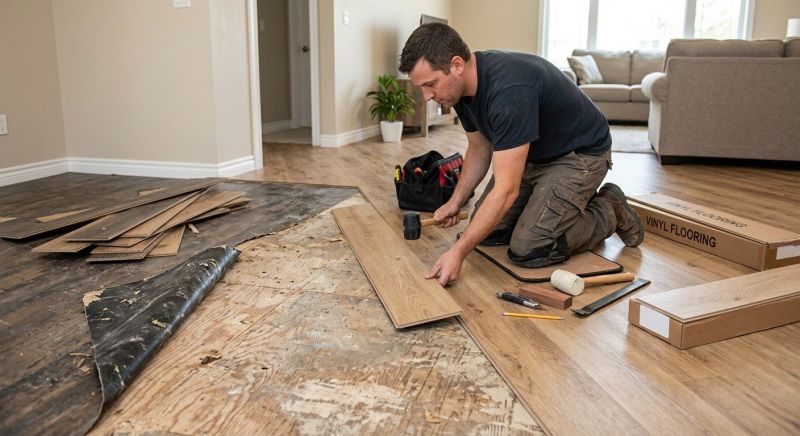 Vinyl Flooring Installation in Bristow, VA