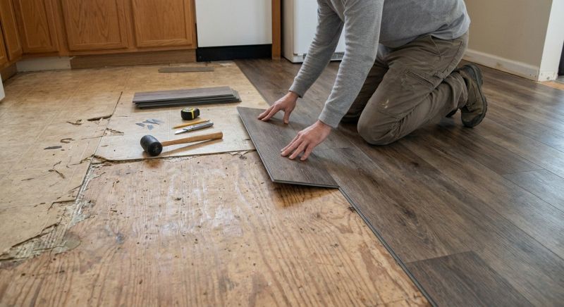 Vinyl Flooring Installation in Potomac, MD