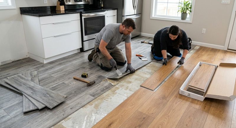 Vinyl Tile Replacement in Fairfax, VA